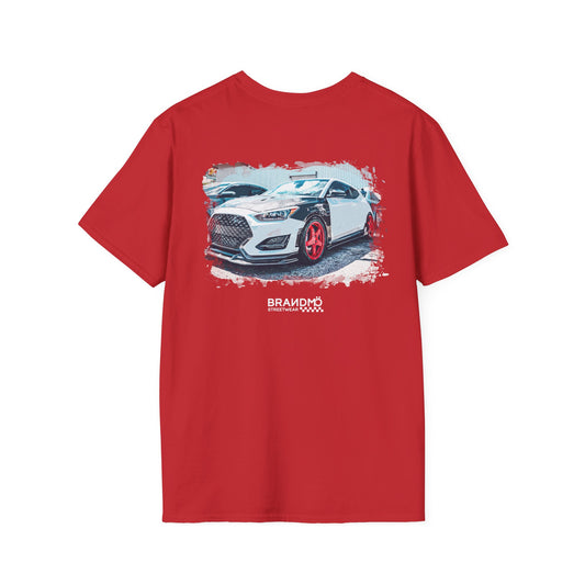 BRANDMÖ - Veloster N® White Unisex Softstyle T-Shirt