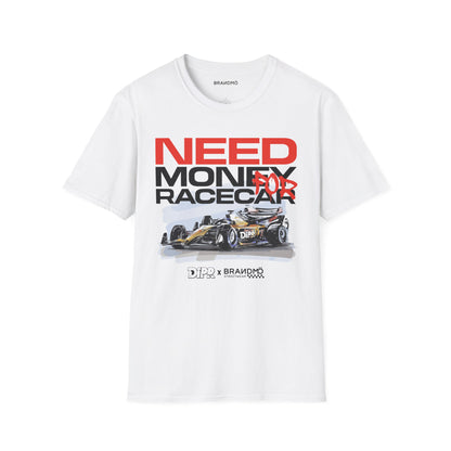 DIPR x BRANDMÖ - Need Money For Race Car Unisex Softstyle T-Shirt