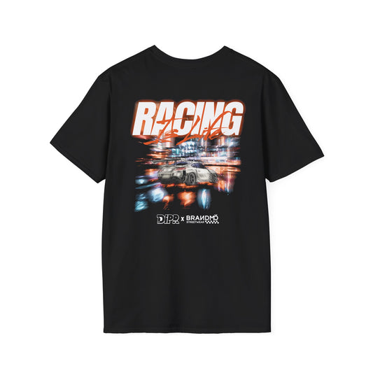 DIPR x BRANDMÖ - Racing Is Life Unisex Softstyle T-Shirt