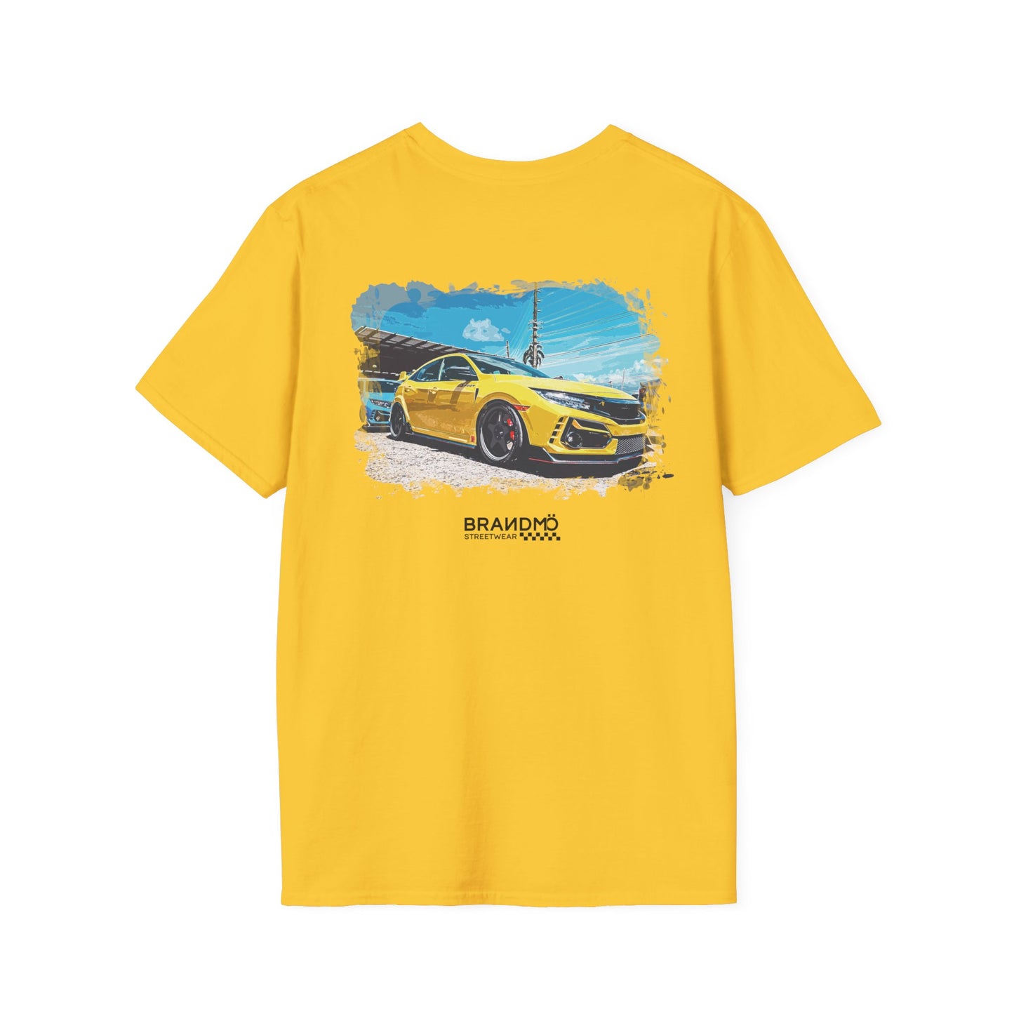 BRANDMÖ - Civic® FK8 Yellow Unisex Softstyle T-Shirt