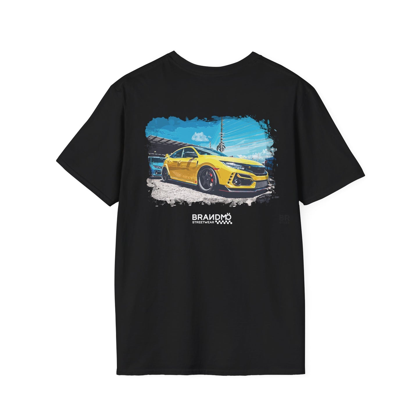 BRANDMÖ - Civic® FK8 Yellow Unisex Softstyle T-Shirt