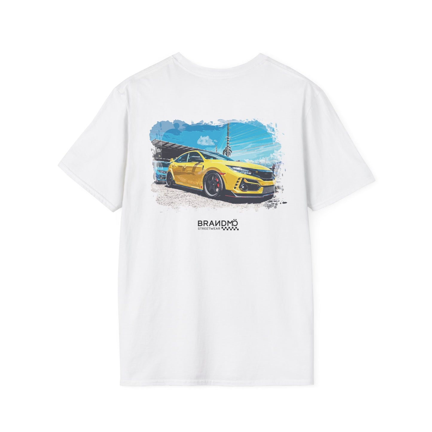 BRANDMÖ - Civic® FK8 Yellow Unisex Softstyle T-Shirt