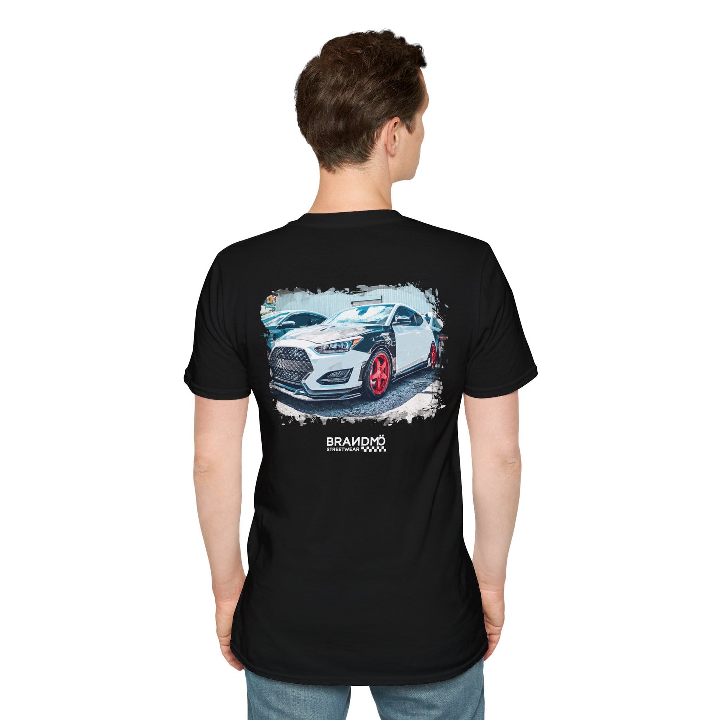 BRANDMÖ - Veloster N® White Unisex Softstyle T-Shirt