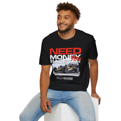 DIPR x BRANDMÖ - Need Money For Race Car Unisex Softstyle T-Shirt