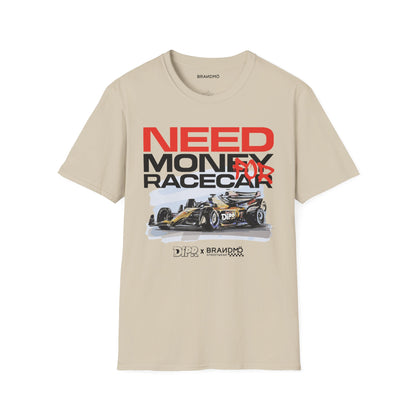 DIPR x BRANDMÖ - Need Money For Race Car Unisex Softstyle T-Shirt