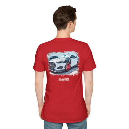 BRANDMÖ - Veloster N® White Unisex Softstyle T-Shirt