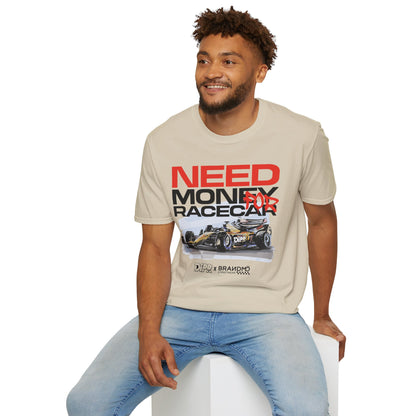 DIPR x BRANDMÖ - Need Money For Race Car Unisex Softstyle T-Shirt