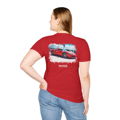 BRANDMÖ - 296 GTB® Red Unisex Softstyle T-Shirt