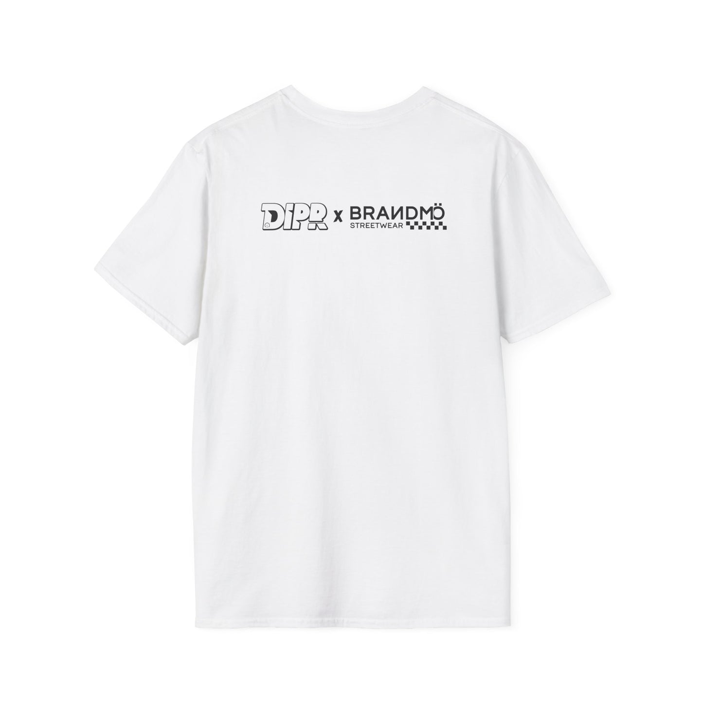 DIPR x BRANDMÖ - Need Money For Race Car Unisex Softstyle T-Shirt