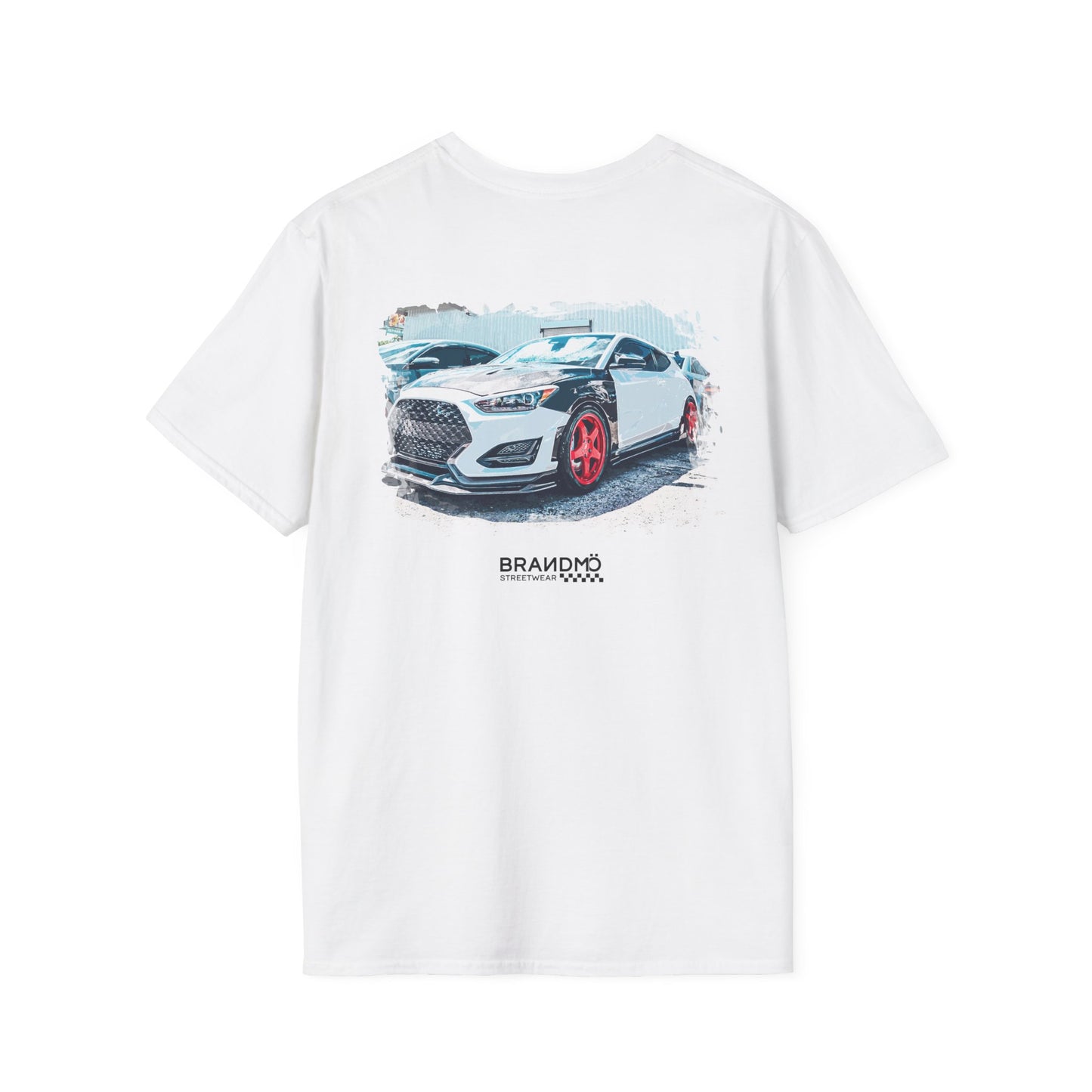 BRANDMÖ - Veloster N® White Unisex Softstyle T-Shirt