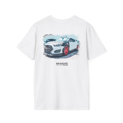 BRANDMÖ - Veloster N® White Unisex Softstyle T-Shirt