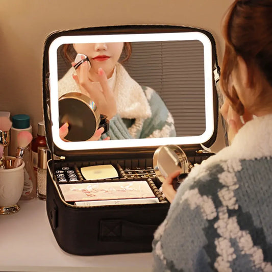 MÖ - Smart LED Cosmetic Case with Mirror