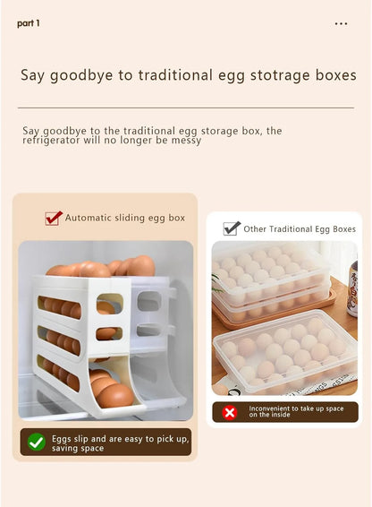 MÖ - 4 Tiers Egg Holder for Fridge